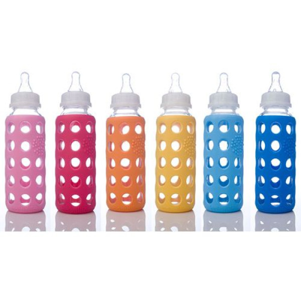 Life Factory Glass Feeding Bottles 9oz
