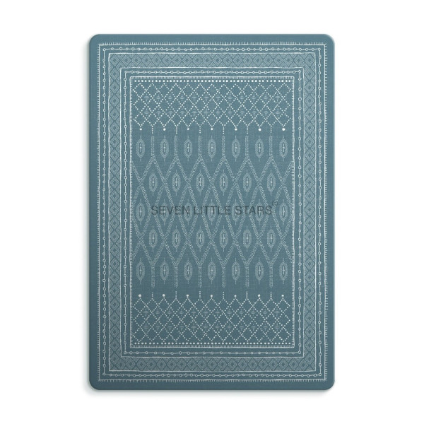 Seven Little Stars Portable Floor Mat - Blue