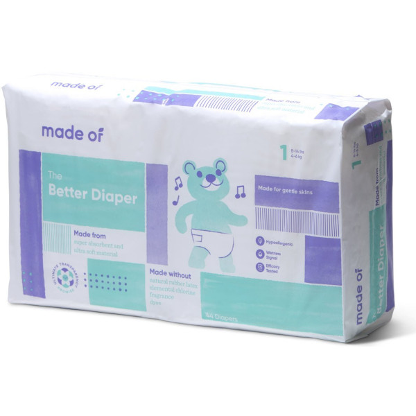 Made Of Diaper Size 1, 4-6kg
