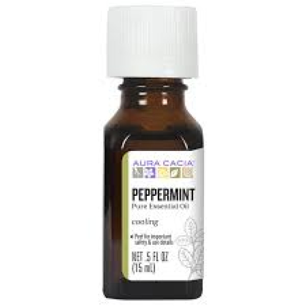 Aura Cacia Essential Oil-Peppermint .5oz