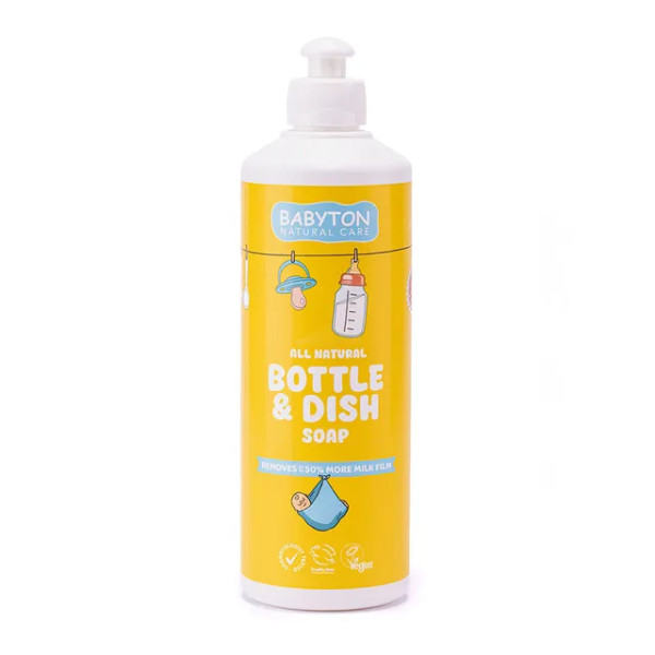 Babyton Bottle & Dish Natural Soap 500ml