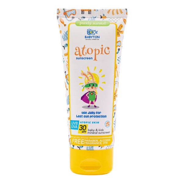 Babyton Baby & Kids Mineral Atopic Sunscreen 100ml