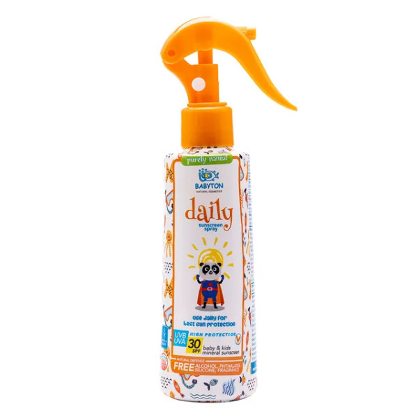 Babyton Kids Natural Sunscreen Spray 200ml