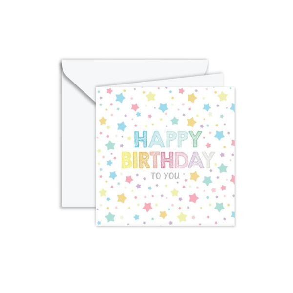 Bamboli - Confetti Stars and Birthday Showers