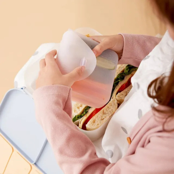B.box Silicone Lunch Pocket - Berry 