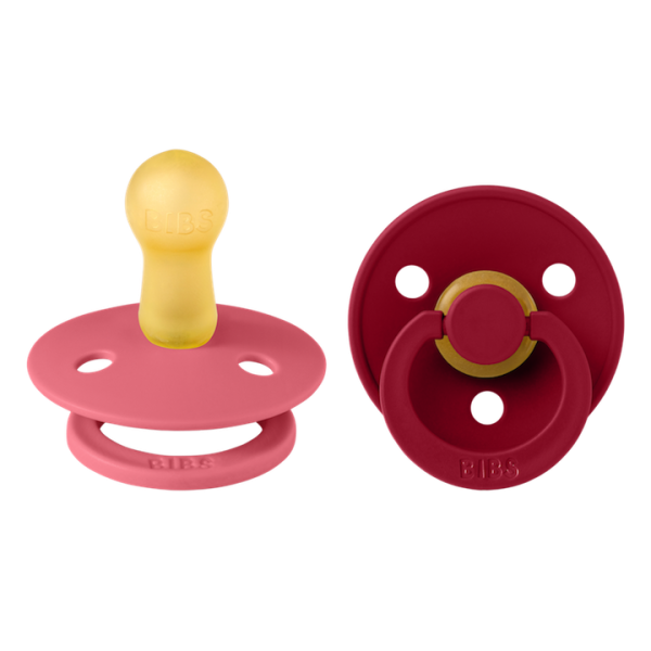 Bibs Colour Round Pacifier 2 Pack Size 1