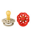 Bibs Boheme Round Pacifier 2 Pack Size 1