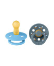 Bibs Color Pacifier Studio 2pck Bumble Bee -Breeze Mix