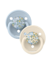 Bibs Liberty Delux 2 Pack Pacifier One  Size - Eloise Baby Blue Mix