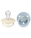 Bibs Liberty Delux 2 Pack Pacifier One  Size - Eloise Baby Blue Mix
