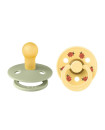 Bibs Color Pacifier Studio 2pck Ladybug -Sage Mix