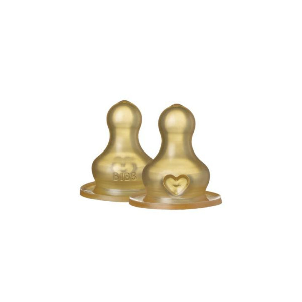 Bibs Bottle Nipple Fast Flow 2pck