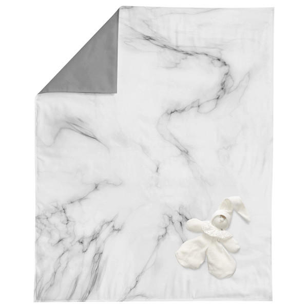Elli Junior Bamboo Swaddle - Grey Marble