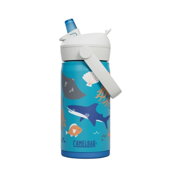 Camelbak Thrive Flip Straw Kids Bottle 12oz SS Insulated - Ocean Life