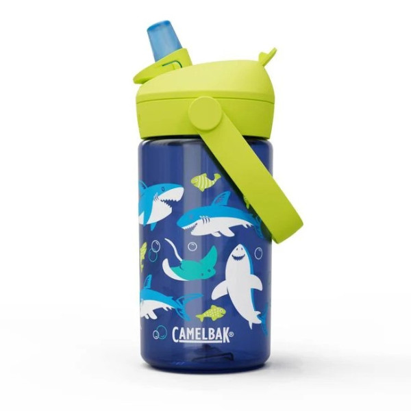 Camelbak Thrive Flip Straw Kids Bottle 14oz - Sharks and Rays