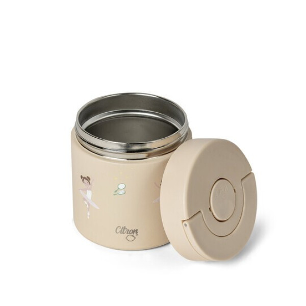 Citron Stainless Steel Food Jar 350ml