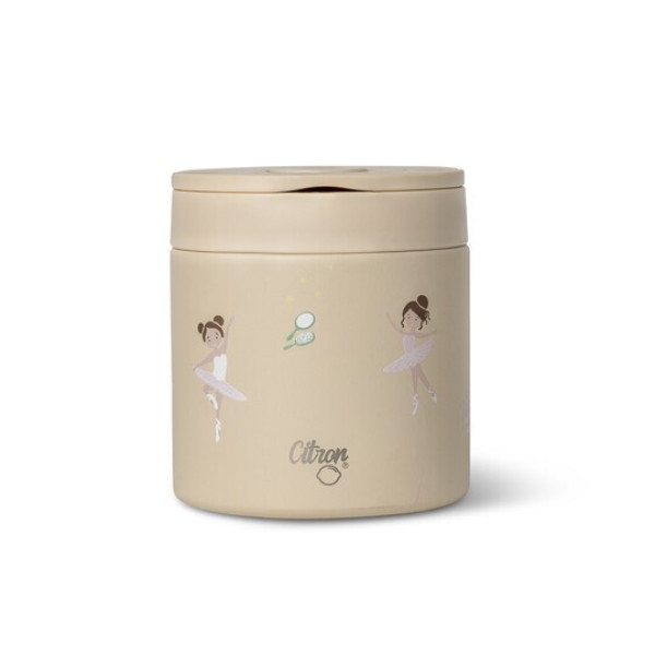 Citron Stainless Steel Food Jar 350ml
