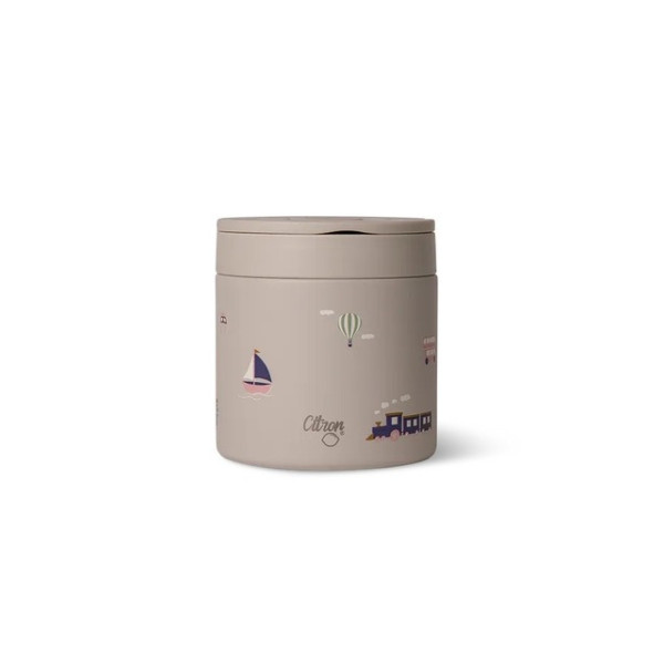 Citron Stainless Steel Food Jar 350ml