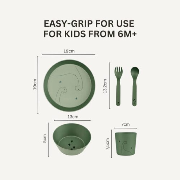 Citron Bio Based Tableware Set