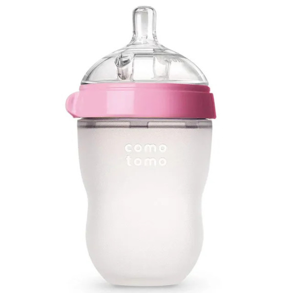 Comotomo Baby Bottle 250ml - Pink