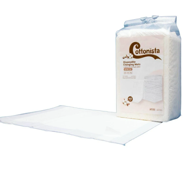 Cottonista Disposable Changing Mat - 40pcs