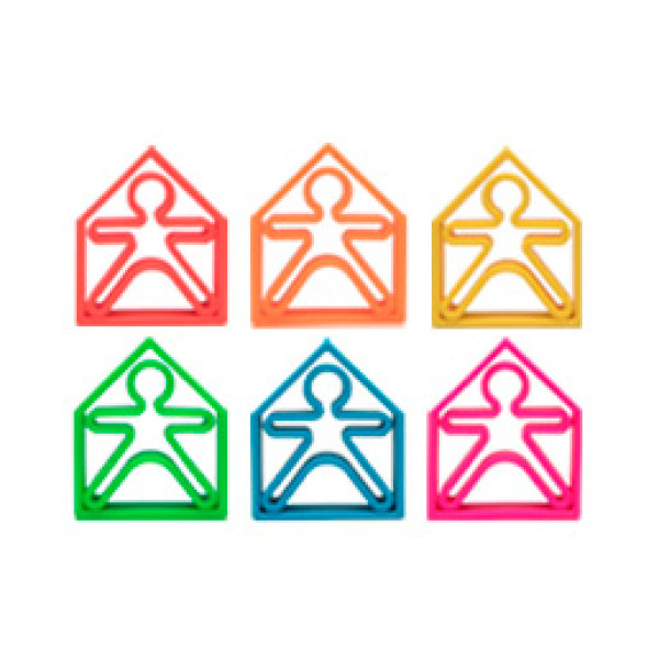 Dena 6 Kids + 6 Houses Teething Toys
