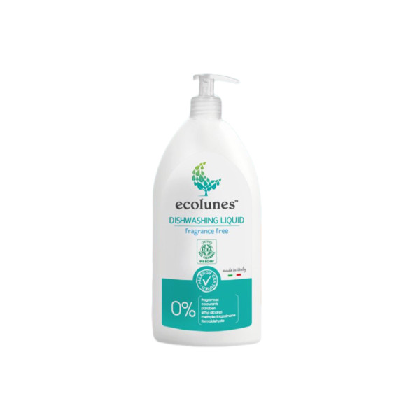 Ecolunes Dishwashing Liquid 500ml - Frangrance Free