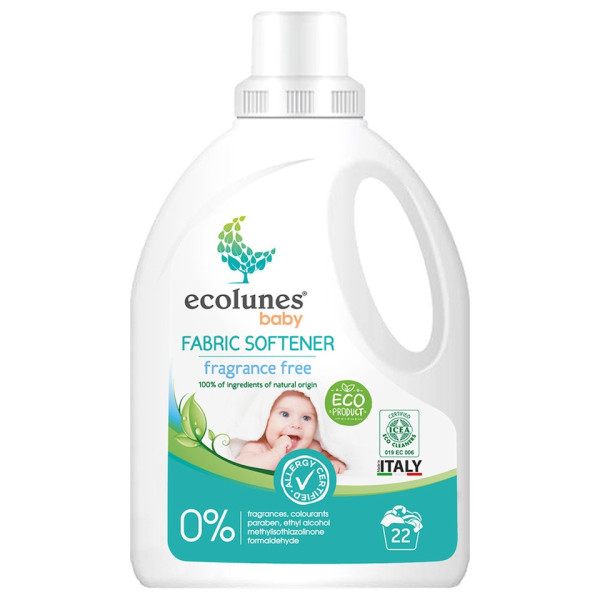 Ecolunes Baby Fabric Softener 1000ml - Fragrance Free