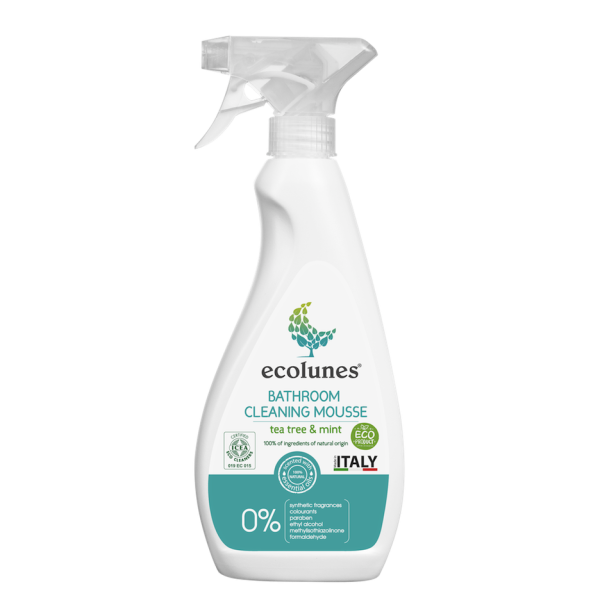 Ecolunes Bathroom Cleaning Mousse 500ml - Tea Tree & Mint