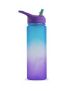 Ecovessel The Wave - Sports Water Bottle with Straw 24oz