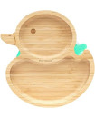 Eco Rascals Bamboo Duck Suction Plate 