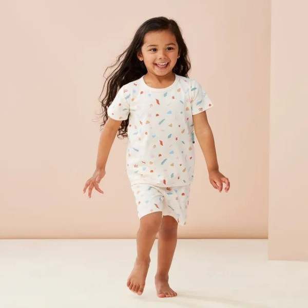 Ergopouch 2pc-Set  0.2 Tog Short Sleeve Pyjamas - Desert Bloom