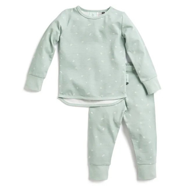 Ergopouch 2pc-Set  0.2 Tog Long Sleeve Pyjamas - Sage