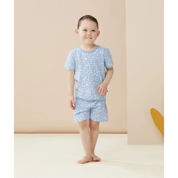 Ergopouch 2pc-Set  0.2 Tog Short Sleeve Pyjamas - Shadow Lands