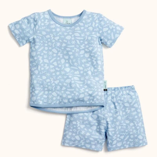 Ergopouch 2pc-Set  0.2 Tog Short Sleeve Pyjamas - Shadow Lands