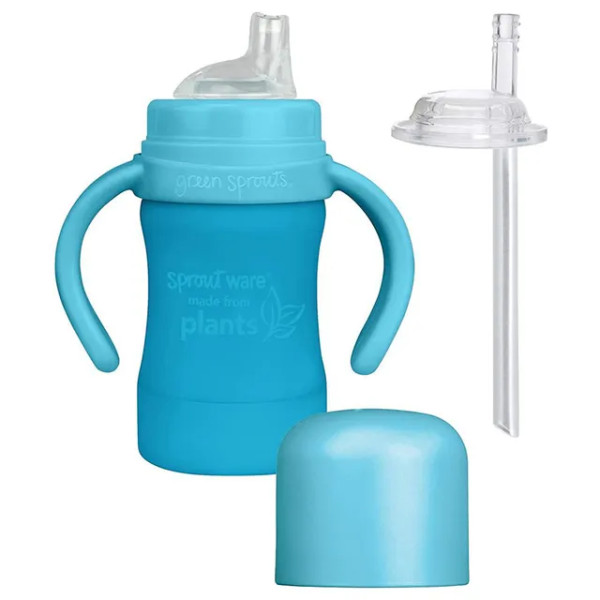 Green Sprouts Ware Sip and Straw Cup - 6oz