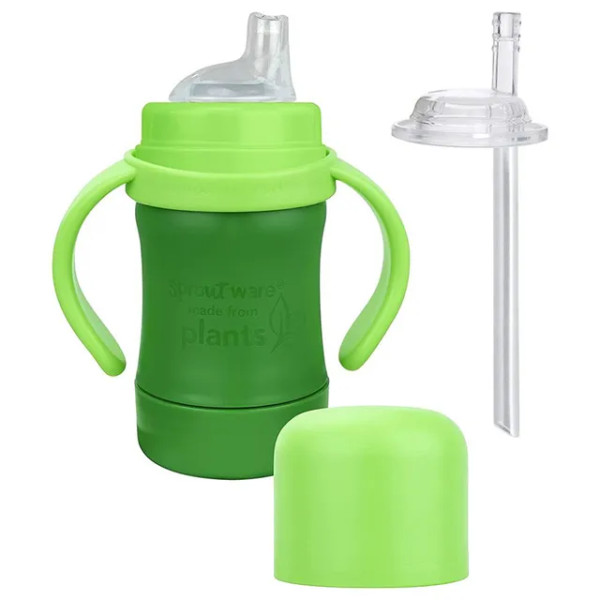 Green Sprouts Ware Sip and Straw Cup - 6oz