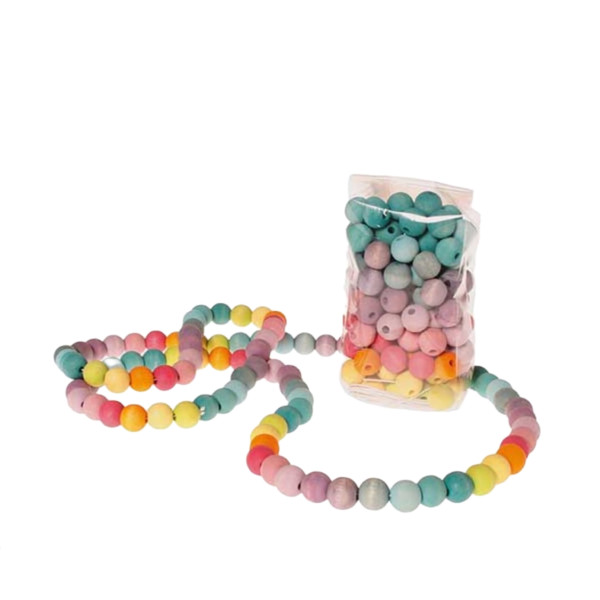 Grimm's Wooden Beads 120pcs Small
