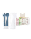 Haakaa Bendy Silicone Cutlery Set