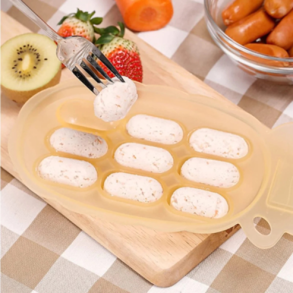Haakaa Silicone Pineapple Nibble Tray - Banana