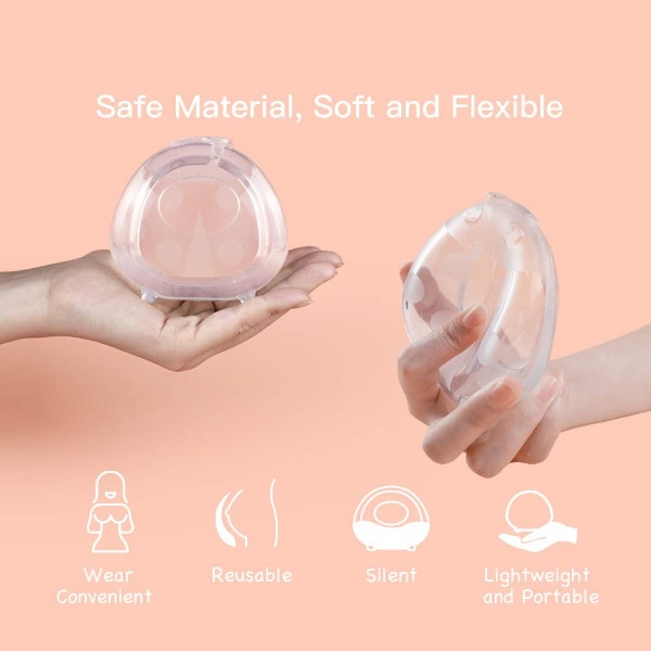 Haakaa Ladybug Silicone Breast Milk Collector 75ml x2
