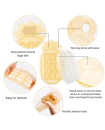 Haakaa Silicone Pineapple Nibble Tray - Banana