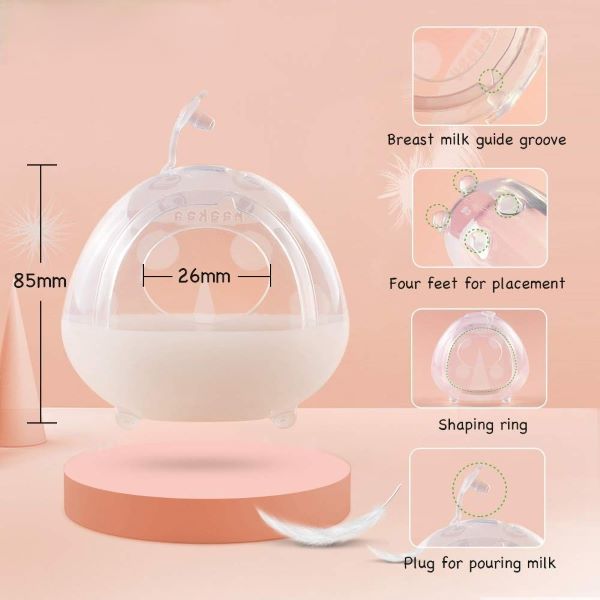 Haakaa Ladybug Silicone Breast Milk Collector 75ml x2