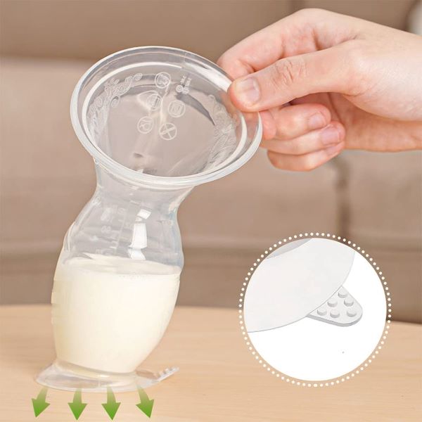 Haakaa Silicone Breast Pump with Cap 150ml