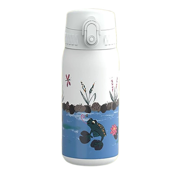 Ion8 Leakproof Insulated Stainless Steel Water Bottle 320ml - Frog Pond