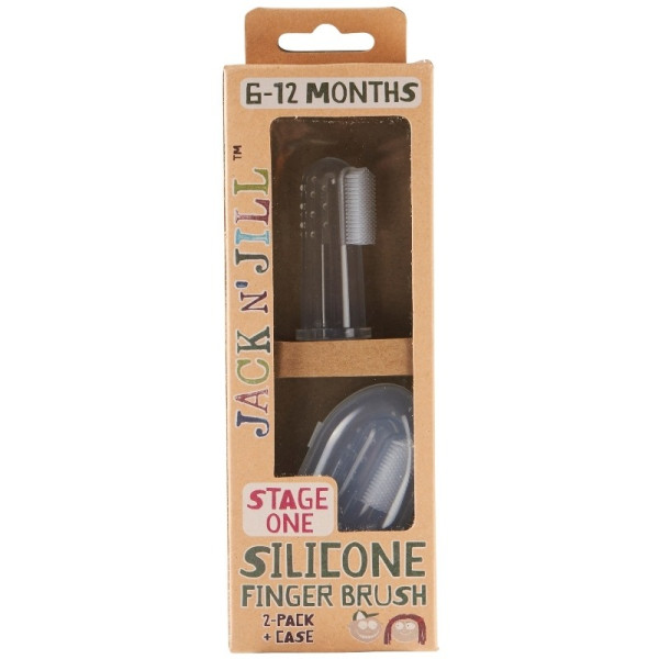 Jack n Jill Silicone Finger Toothbrush