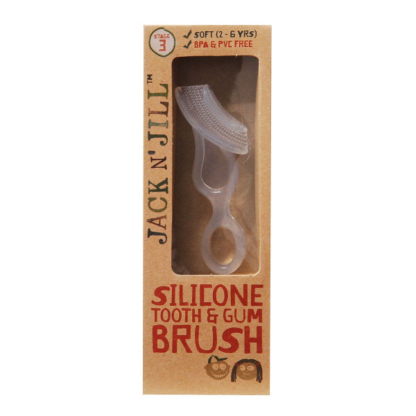 Jack n Jill Silicone Tooth & Gum Brush 