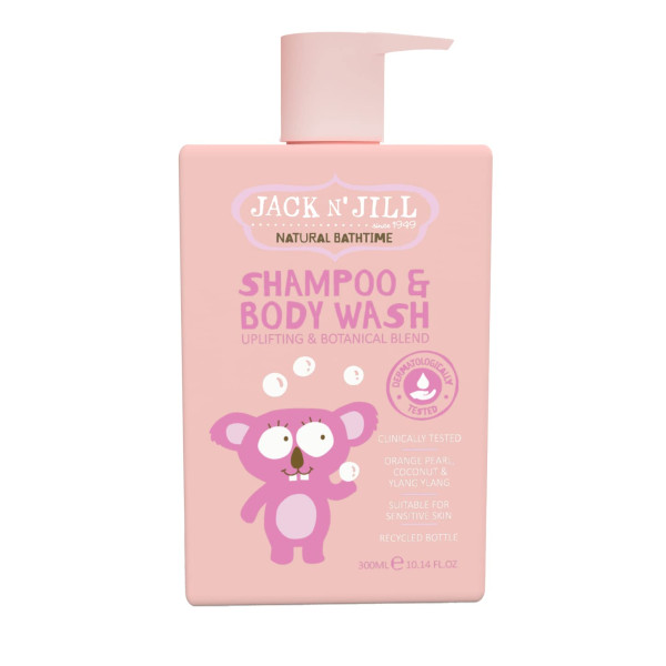 Jack n Jill Shampoo and Body Wash 300ml