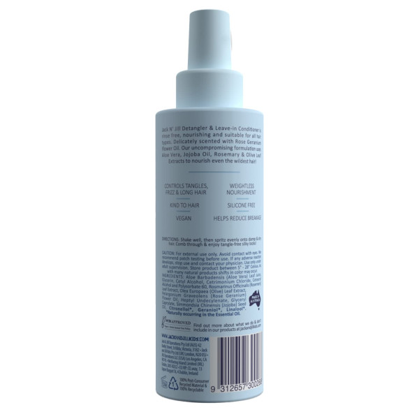 Jack n Jill Detangler and Leave-in Conditioner 200ml