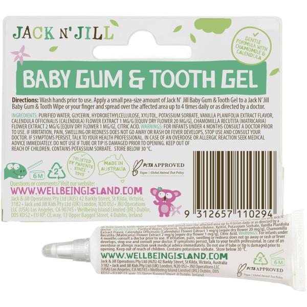 Jack n Jill Teething Gel